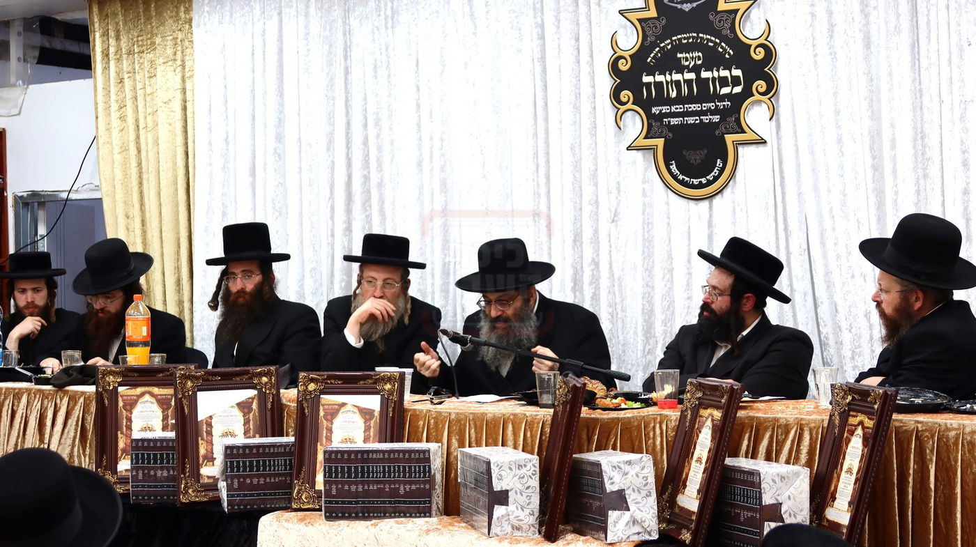 סיום ג' בבות בישיב"ק של הגרצ"מ זילברברג