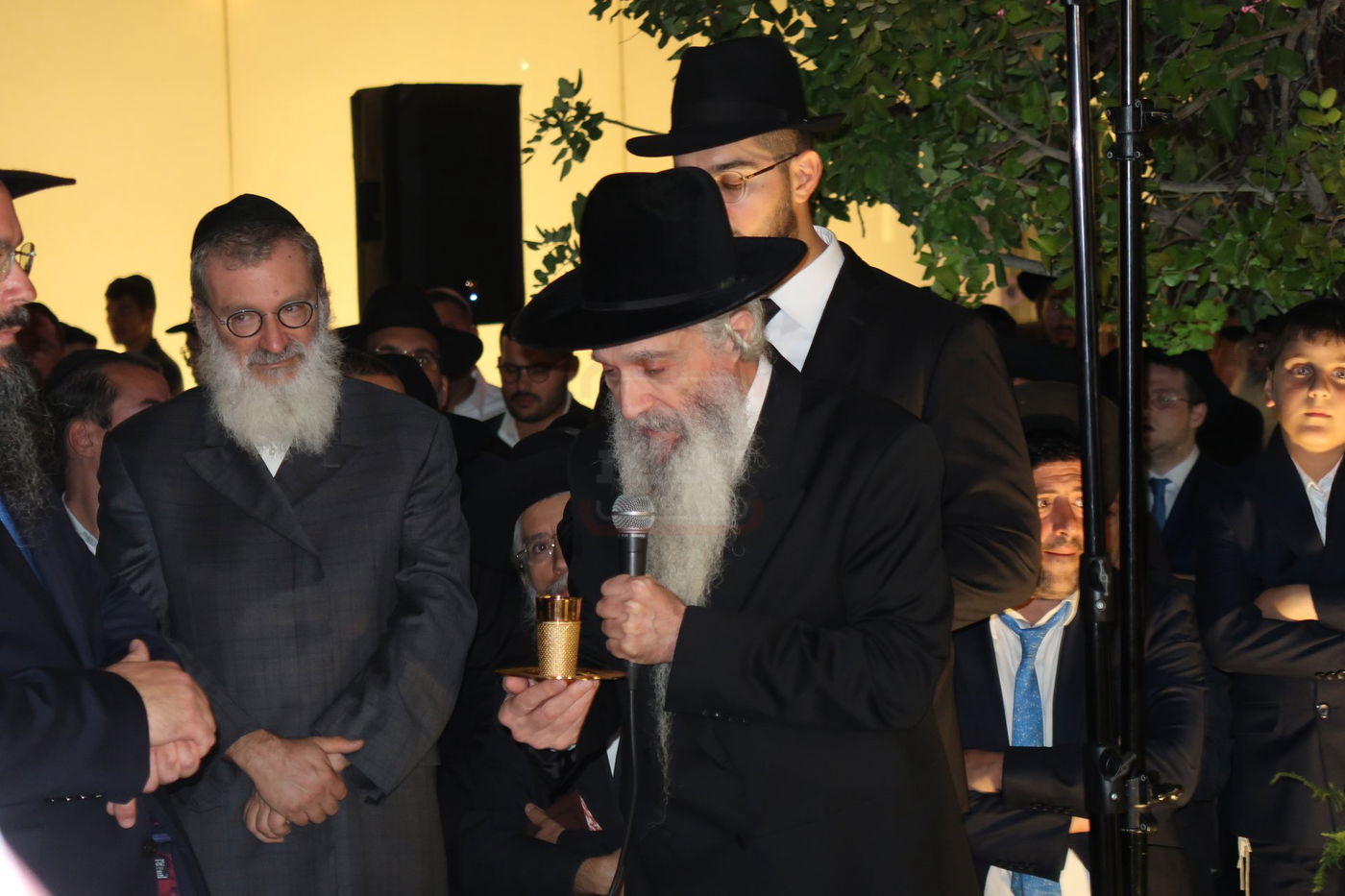 שמחת נישואי נכד האדמו"ר רבי דוד אבוחצירא