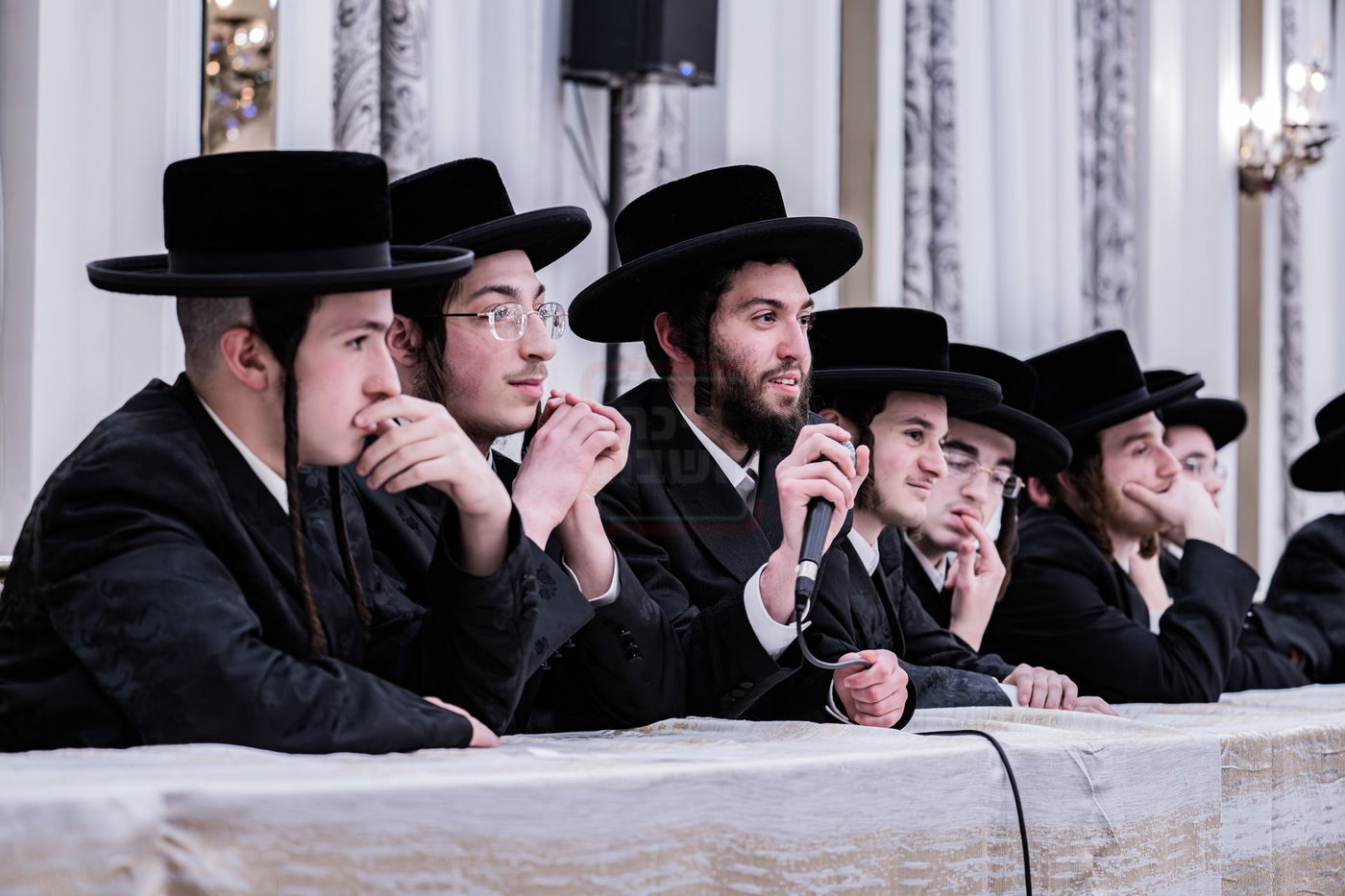 בחינה פומבי ע"י תלמידי ישיבות קטנות ד'סאטמר מרחבי ניו יארק 