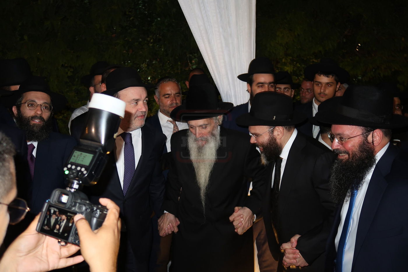 שמחת נישואי נכד האדמו"ר רבי דוד אבוחצירא