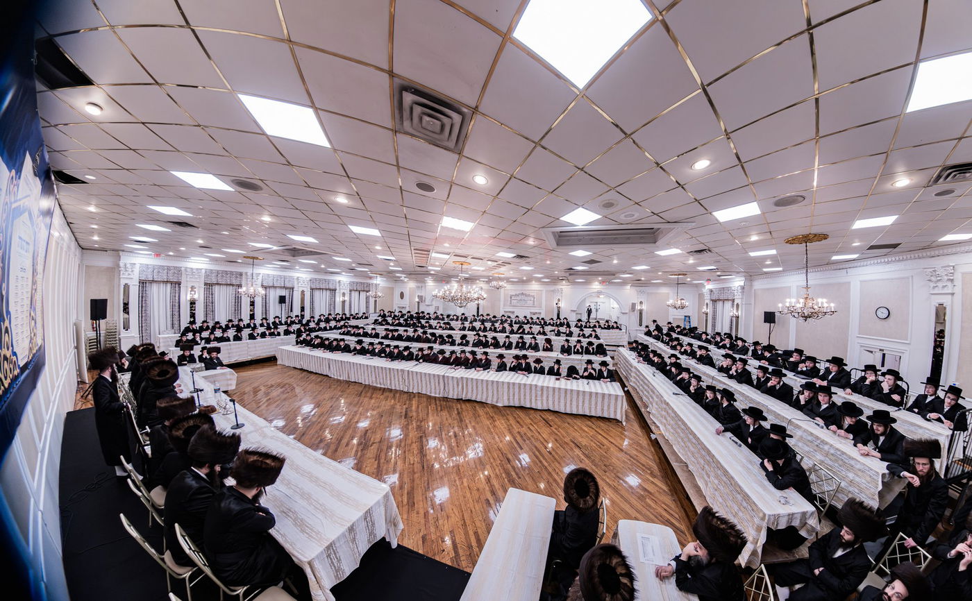 בחינה פומבי ע"י תלמידי ישיבות קטנות ד'סאטמר מרחבי ניו יארק 