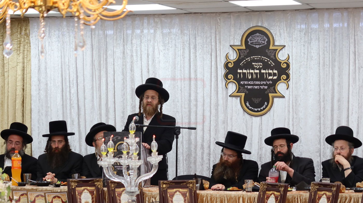 סיום ג' בבות בישיב"ק של הגרצ"מ זילברברג