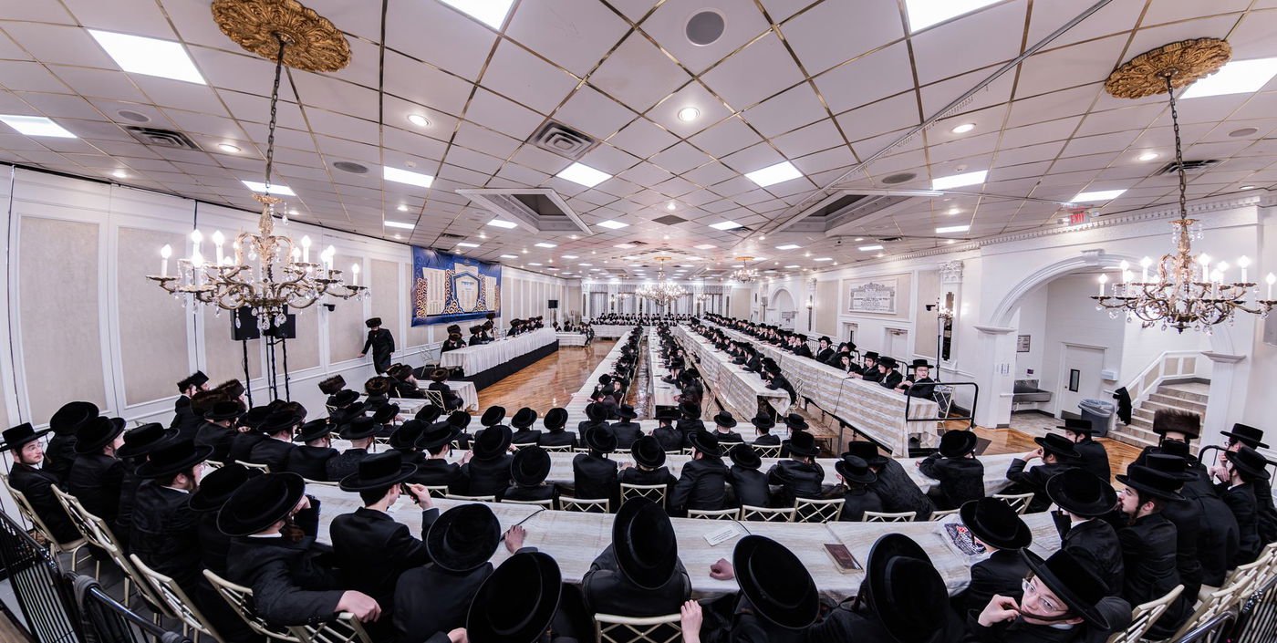 בחינה פומבי ע"י תלמידי ישיבות קטנות ד'סאטמר מרחבי ניו יארק 