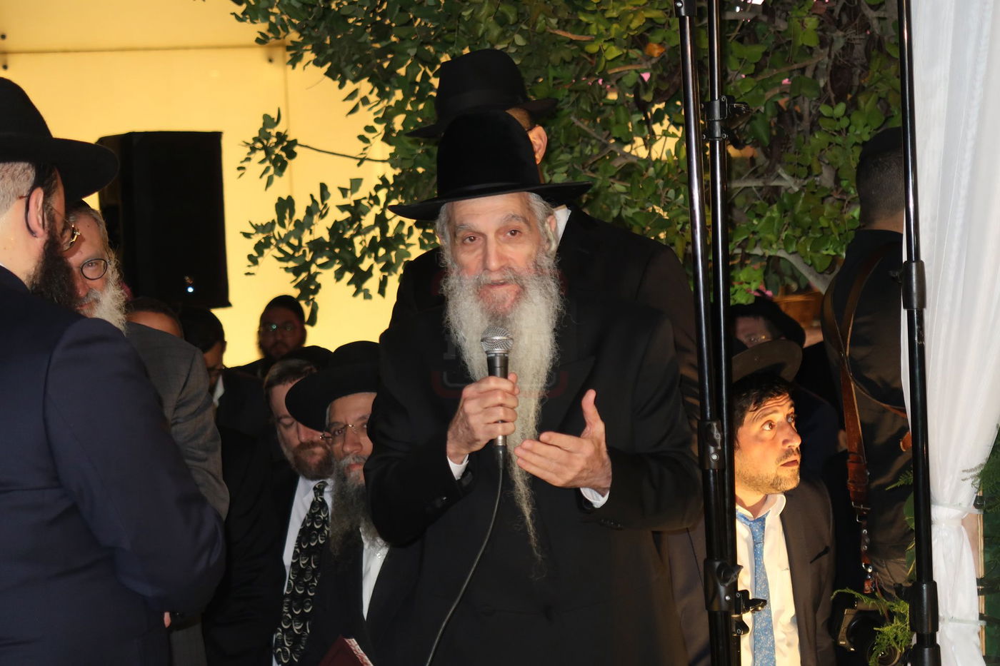 שמחת נישואי נכד האדמו"ר רבי דוד אבוחצירא