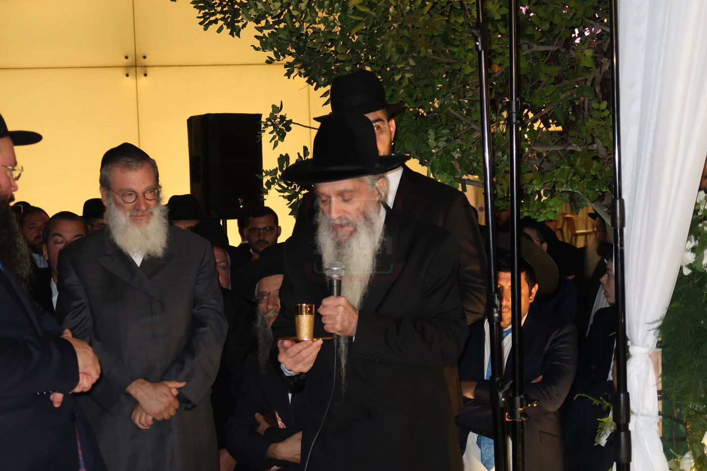 שמחת נישואי נכד האדמו"ר רבי דוד אבוחצירא