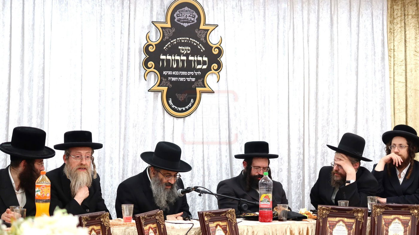 סיום ג' בבות בישיב"ק של הגרצ"מ זילברברג