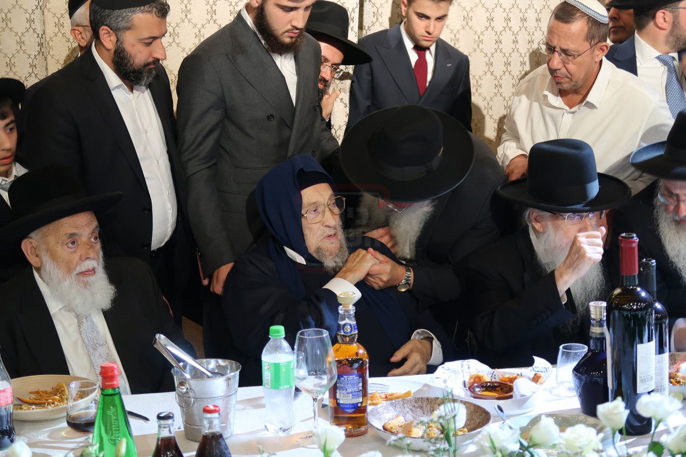 שמחת נישואי נכד האדמו"ר רבי יחיאל אבוחצירא 