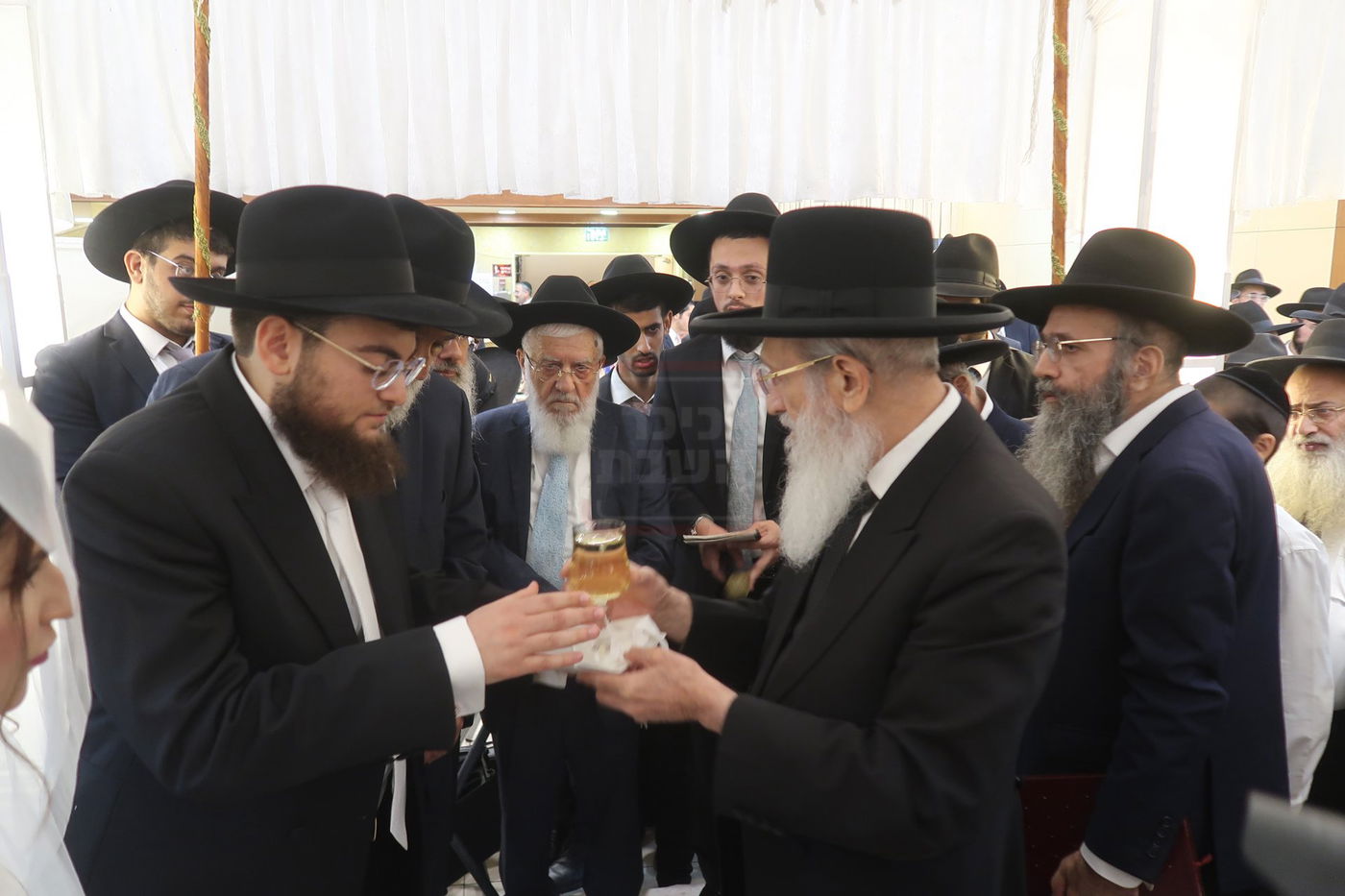 שמחת נישואי נכדת הגה"צ רבי דוד בצרי 