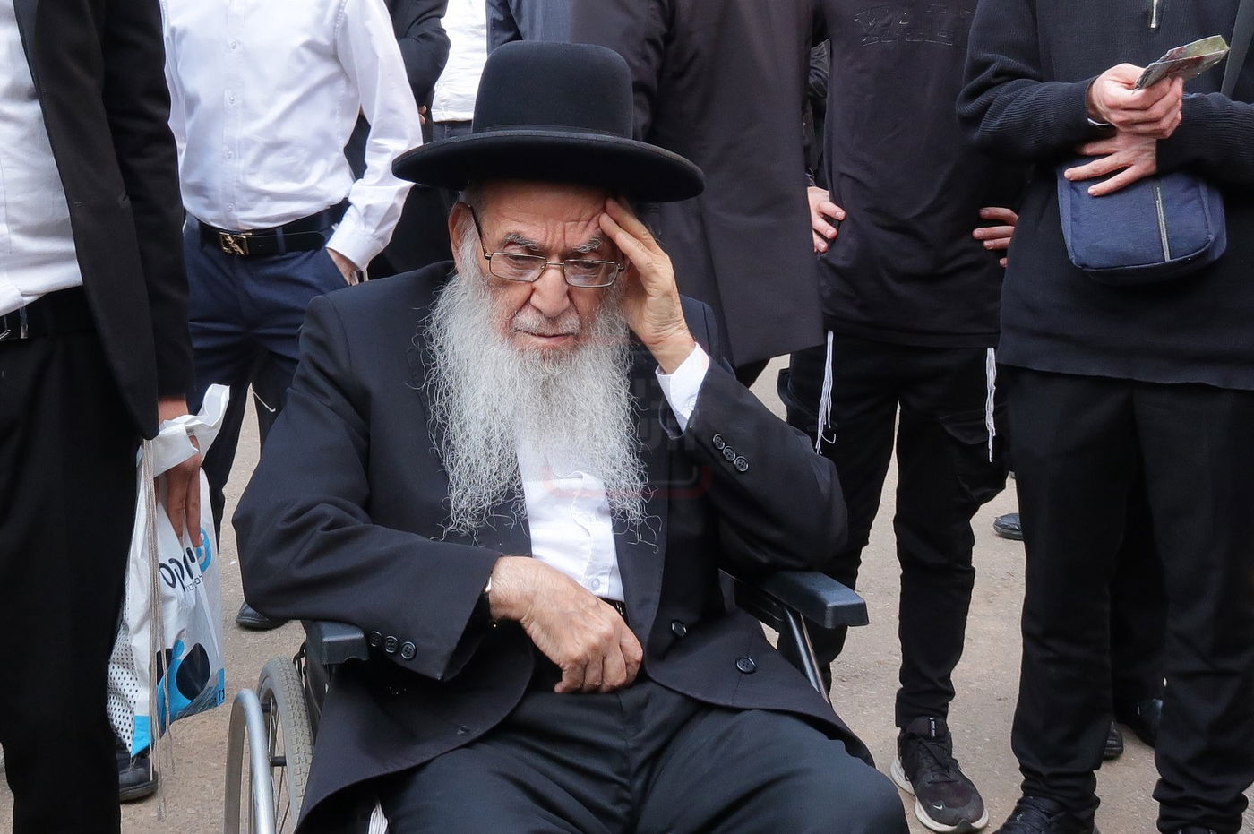 הלוויית הגאון רבי אליהו רפול זצ"ל