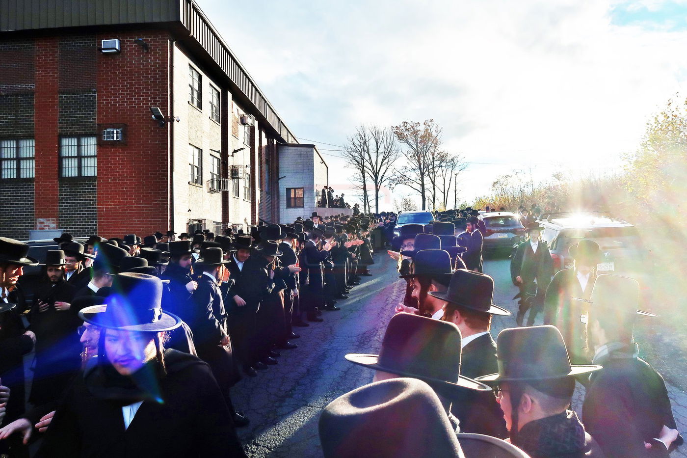 מעמד צאתכם לשלום לאדמו"ר מסאטמר