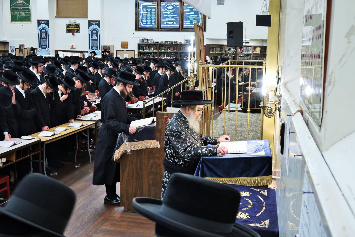 מעמד צאתכם לשלום לאדמו"ר מסאטמר