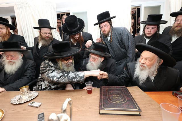 קבלת פנים לאדמו"ר מסאטמר בבד"ץ העדה החרדית