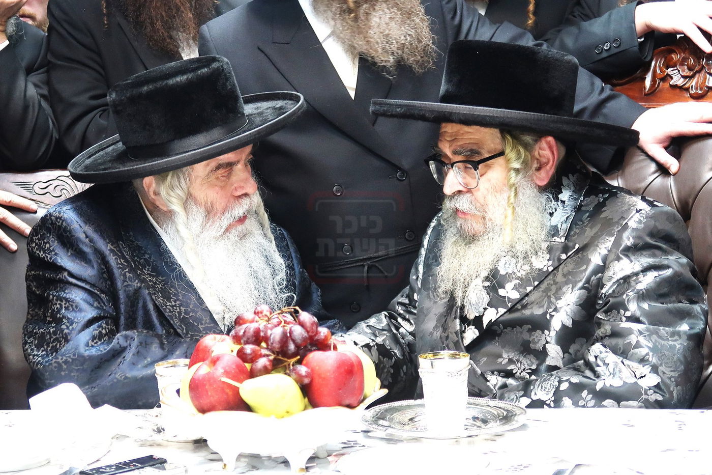 האדמו"ר מסאטמר בביקור אצל האדמו"ר מקרעטשניף י-ם