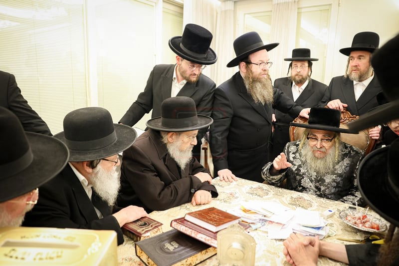 האדמו"ר מסאטמר בביקור בארה"ק