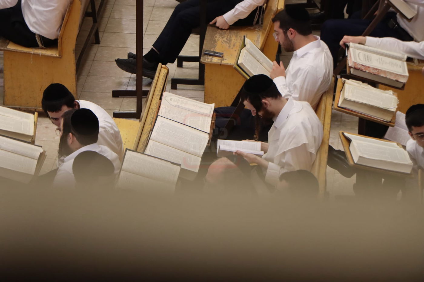 גבעת פוניבז' ביום קבלת הפסק הדרמטי