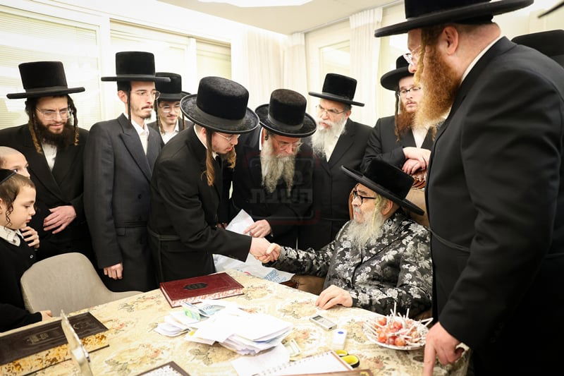 האדמו"ר מסאטמר בביקור בארה"ק