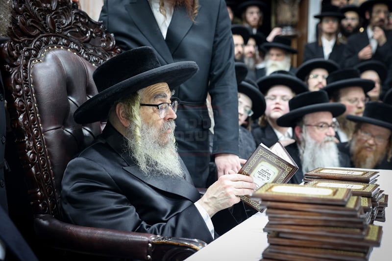 האדמו"ר מסאטמר בביקור בארה"ק