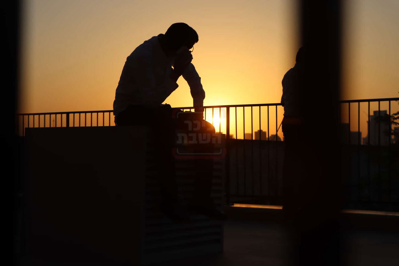 גבעת פוניבז' ביום קבלת הפסק הדרמטי