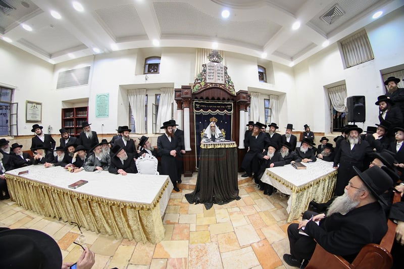 האדמו"ר מסאטמר בביקור בארה"ק