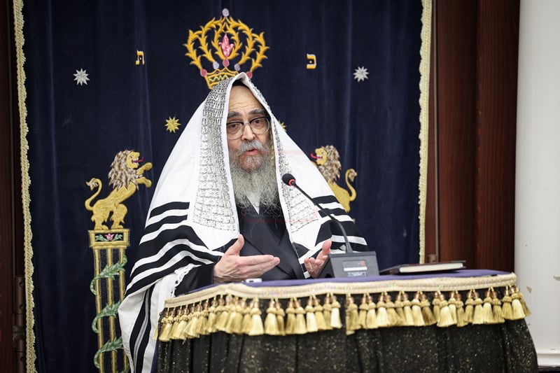 האדמו"ר מסאטמר בביקור בארה"ק