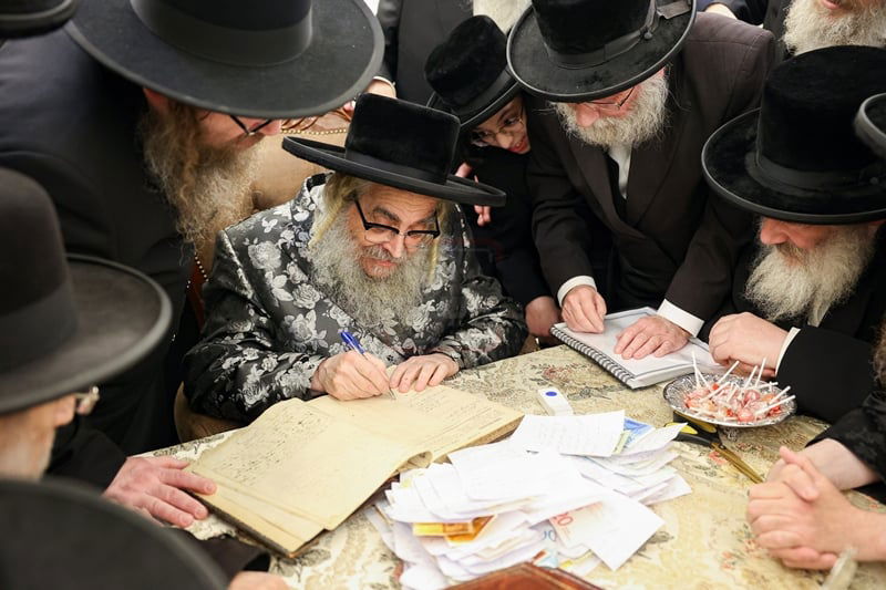 האדמו"ר מסאטמר בביקור בארה"ק