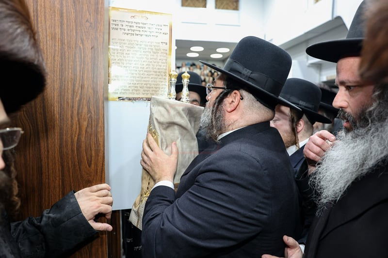 האדמו"ר מסאטמר בביקור בארה"ק