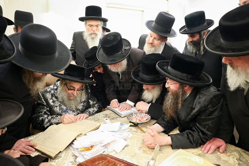 האדמו"ר מסאטמר בביקור בארה"ק