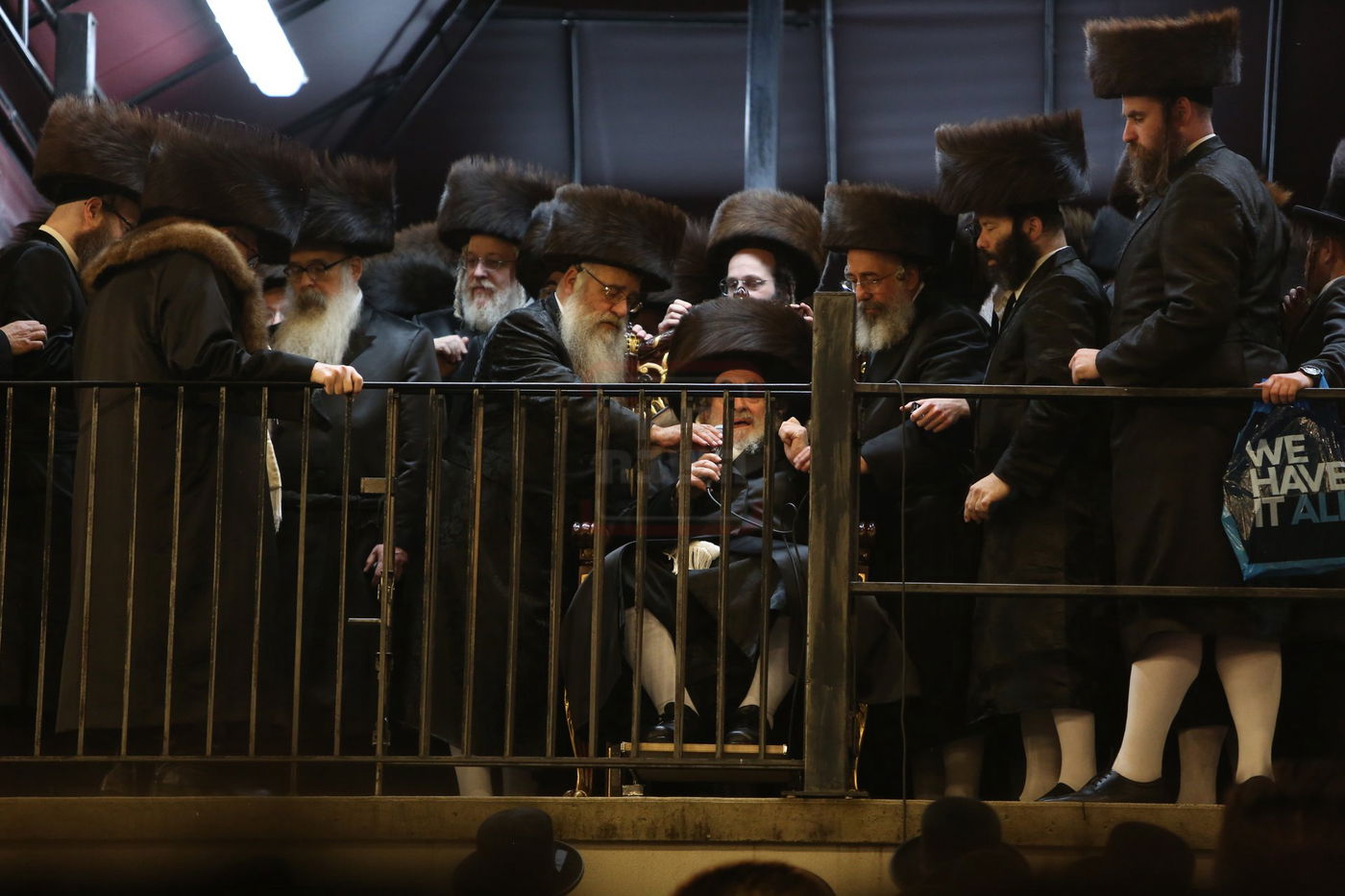 שמחת נישואי נכדת האדמו"ר מויז'ניץ, במונסי