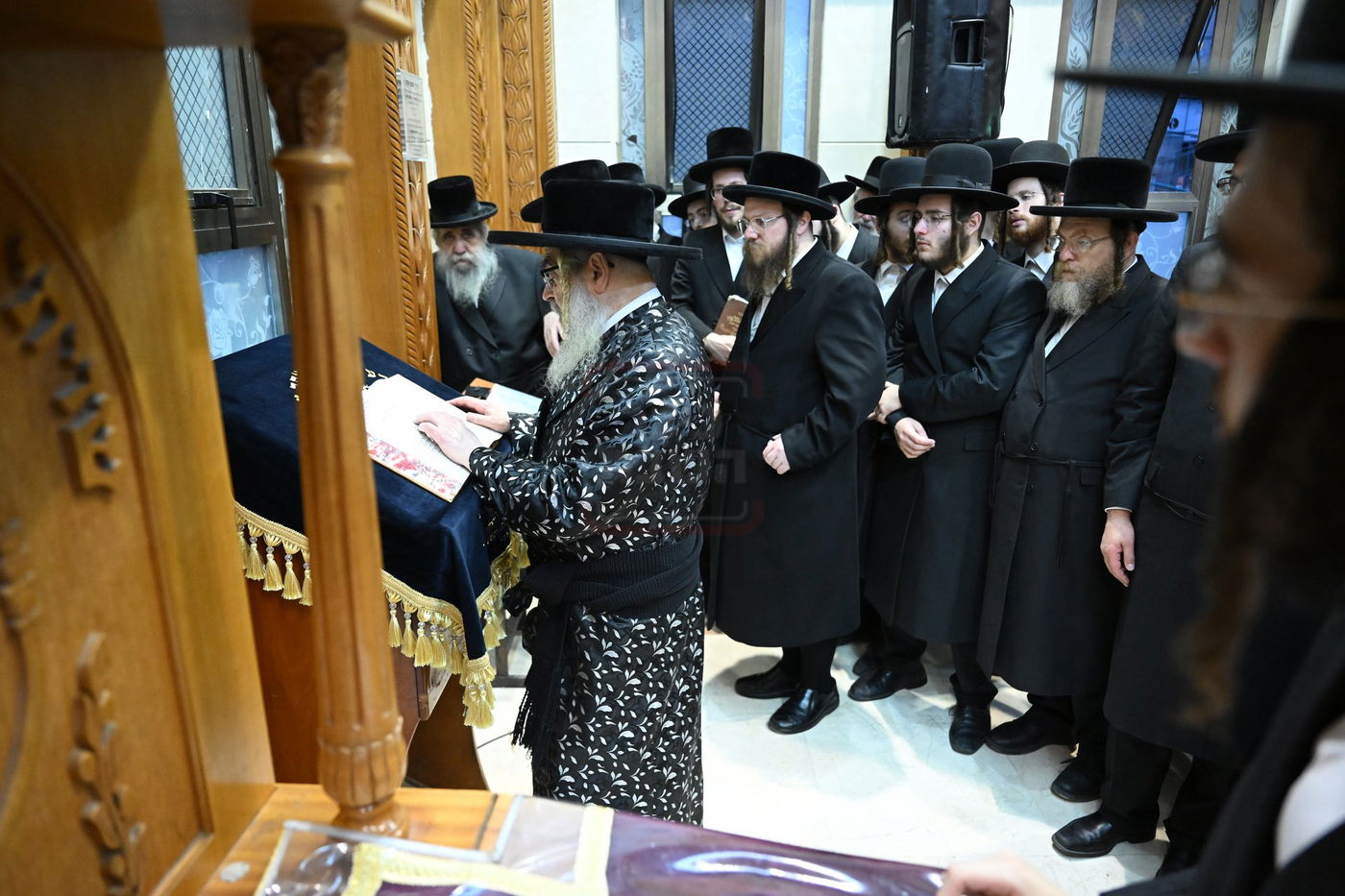 האדמו"ר מסאטמר בביקור בבני ברק