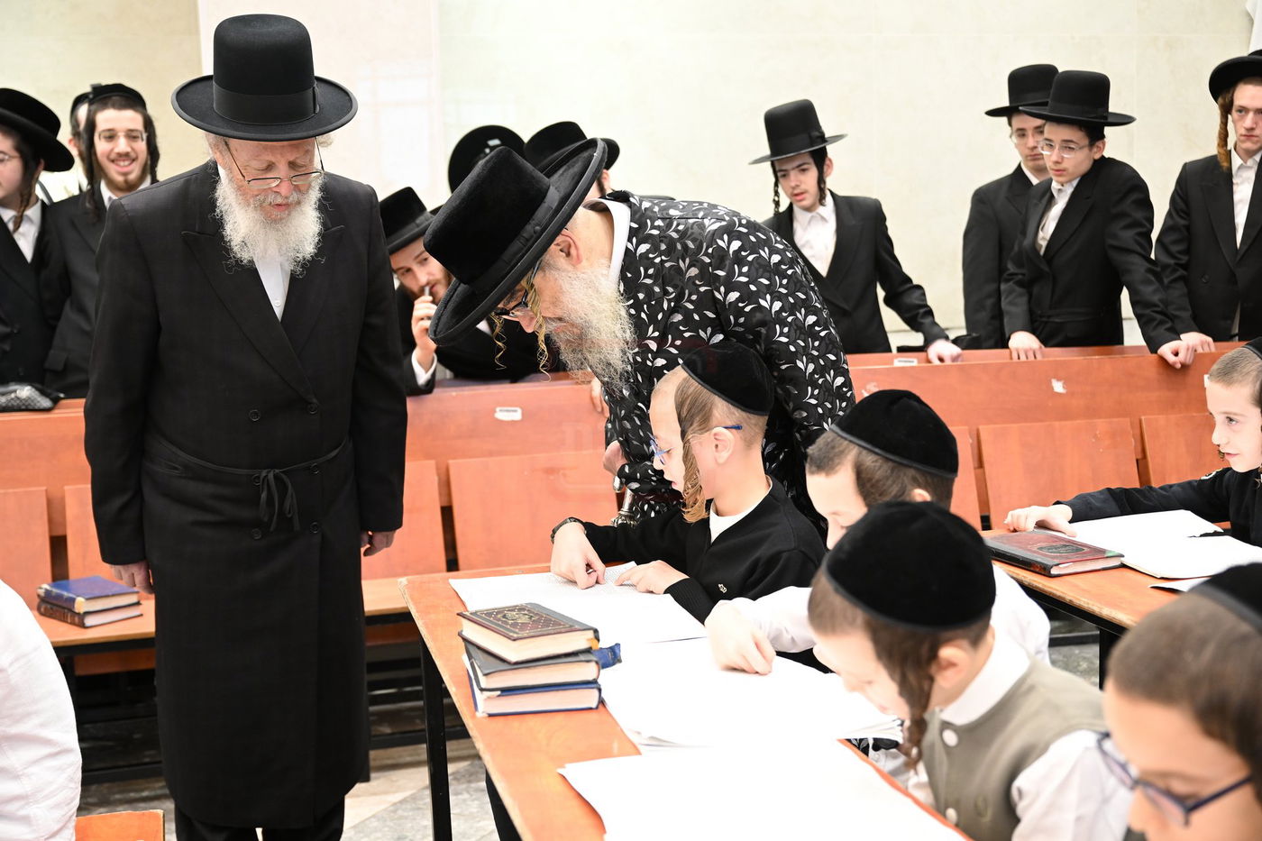 האדמו"ר מסאטמר בביקור בבני ברק