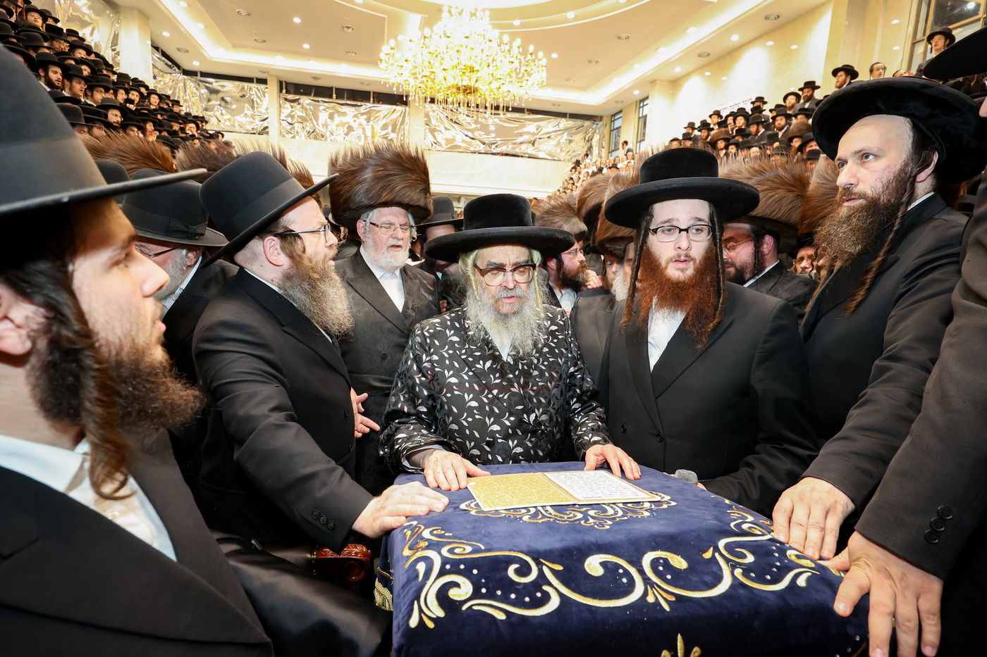 האדמו"ר מסאטמר בביקור בבני ברק