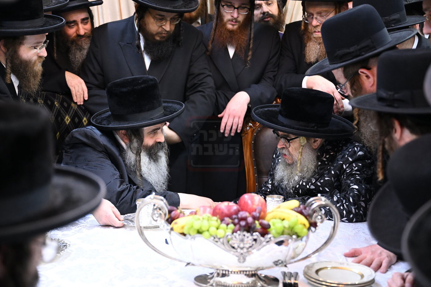 האדמו"ר מסאטמר בביקור אצל רבני ב"ב