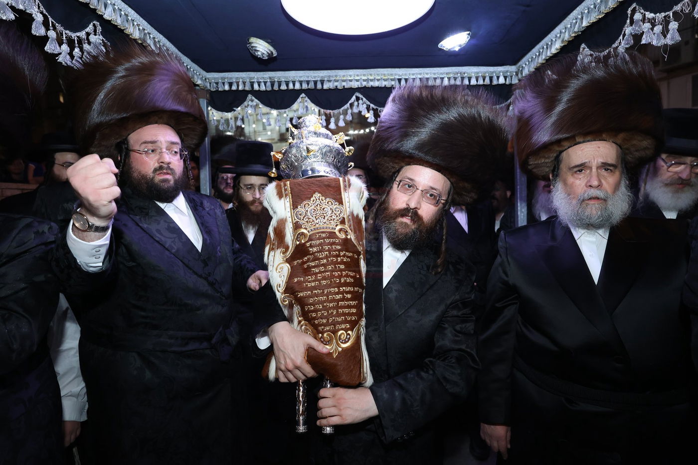 האדמו"ר מסאטמר בביקור בבני ברק