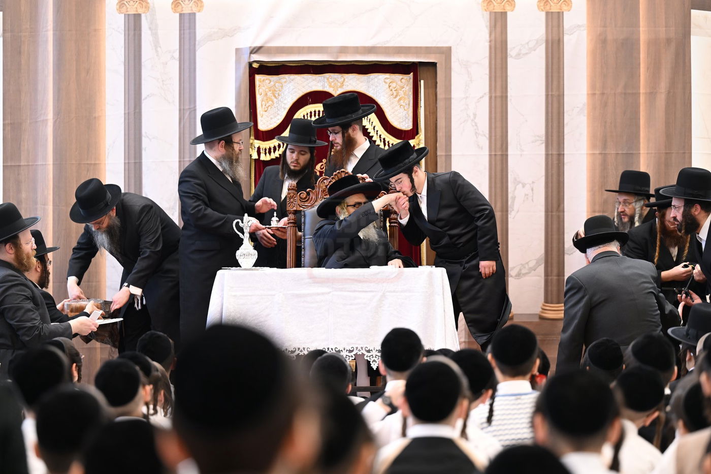 האדמו"ר מסאטמר בביקור בבני ברק