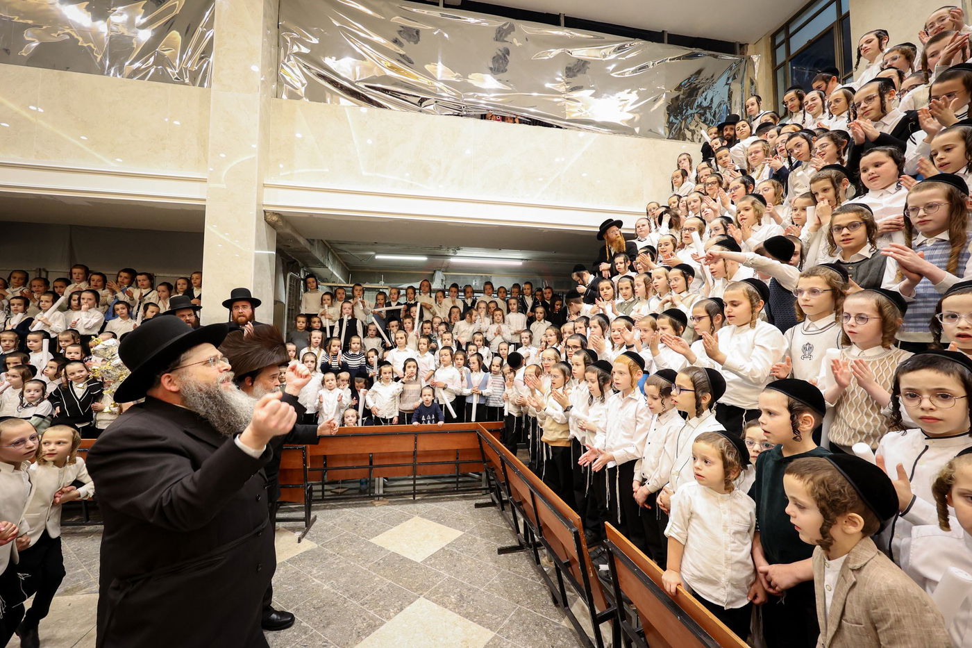 האדמו"ר מסאטמר בביקור בבני ברק