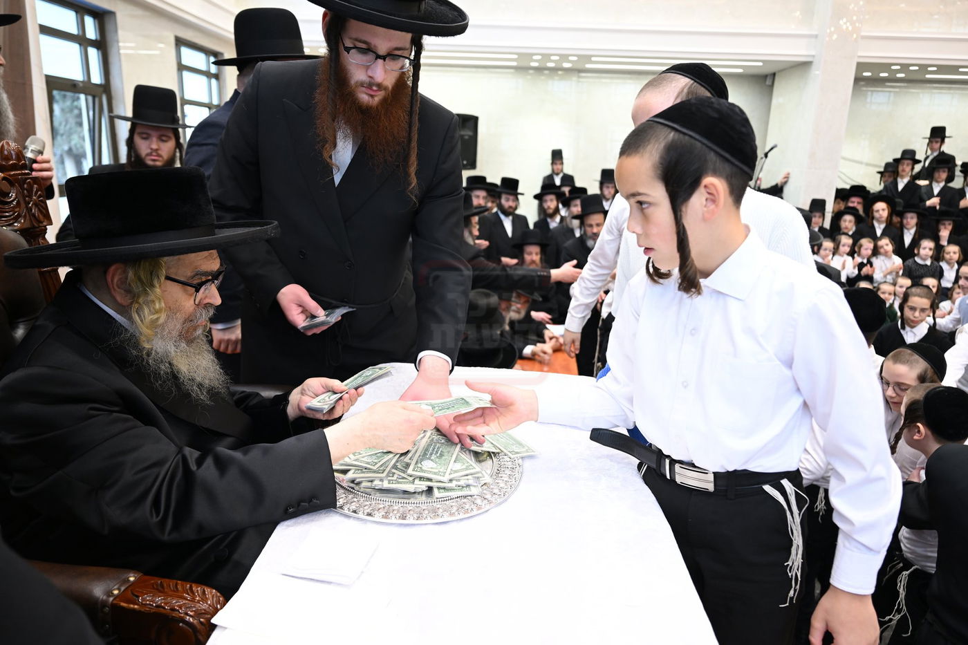 האדמו"ר מסאטמר בביקור בבני ברק