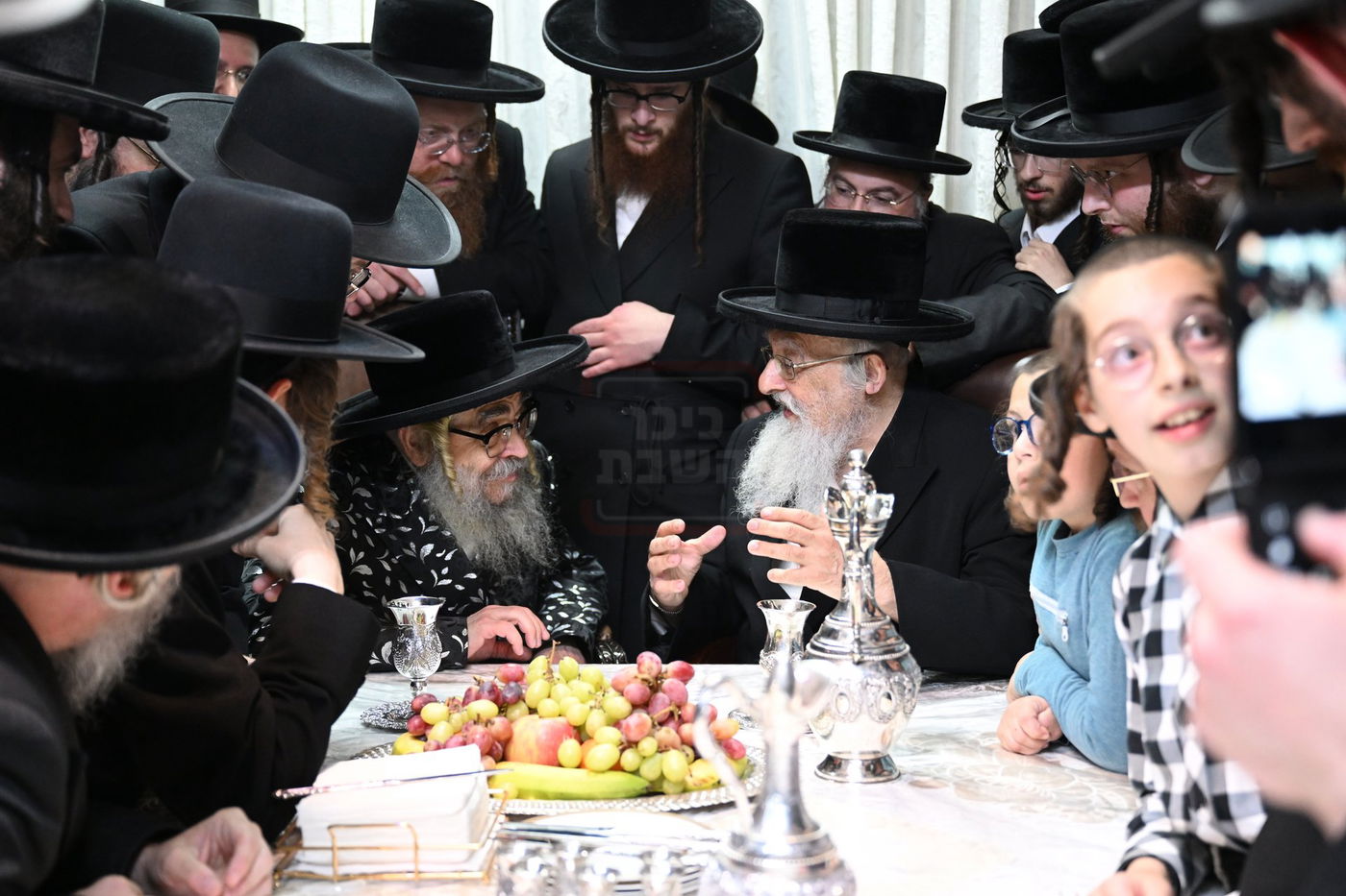 האדמו"ר מסאטמר בביקור בבני ברק