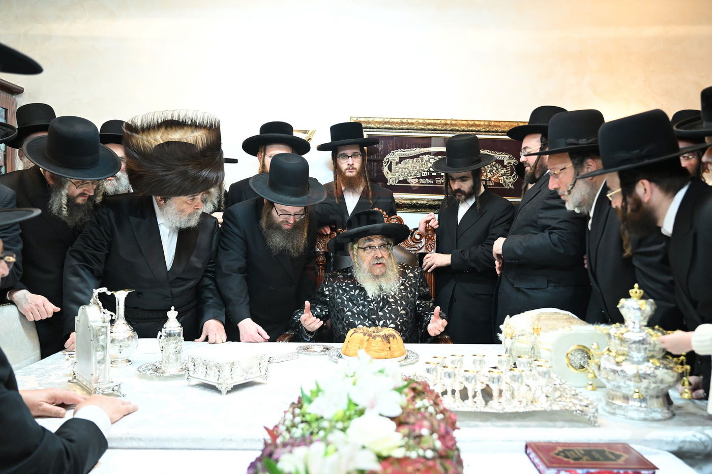 האדמו"ר מסאטמר בביקור בבני ברק