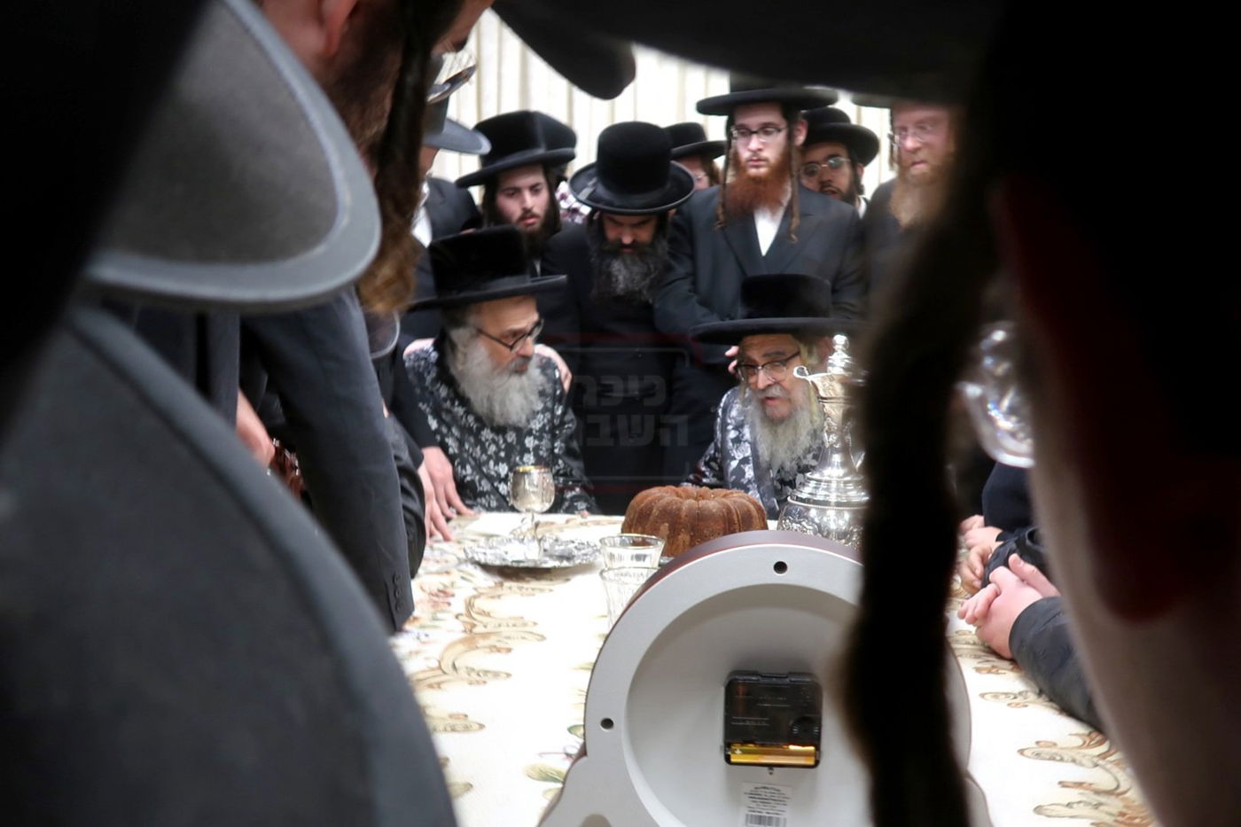 האדמו"ר מסאטמר בביקור אצל האדמו"ר מויז'ניץ בית שמש