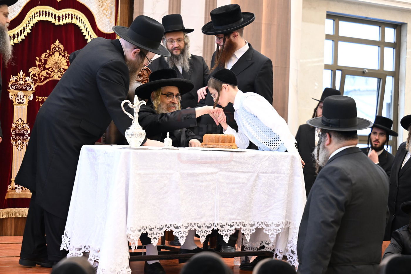 האדמו"ר מסאטמר בביקור בבני ברק