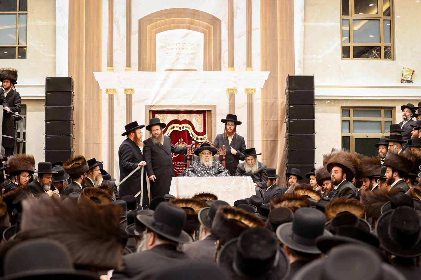 האדמו"ר מסאטמר בביקור בבני ברק