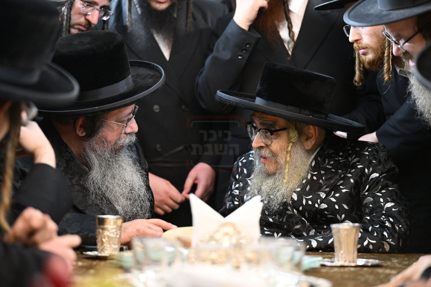 האדמו"ר מסאטמר בביקור אצל רבני ב"ב