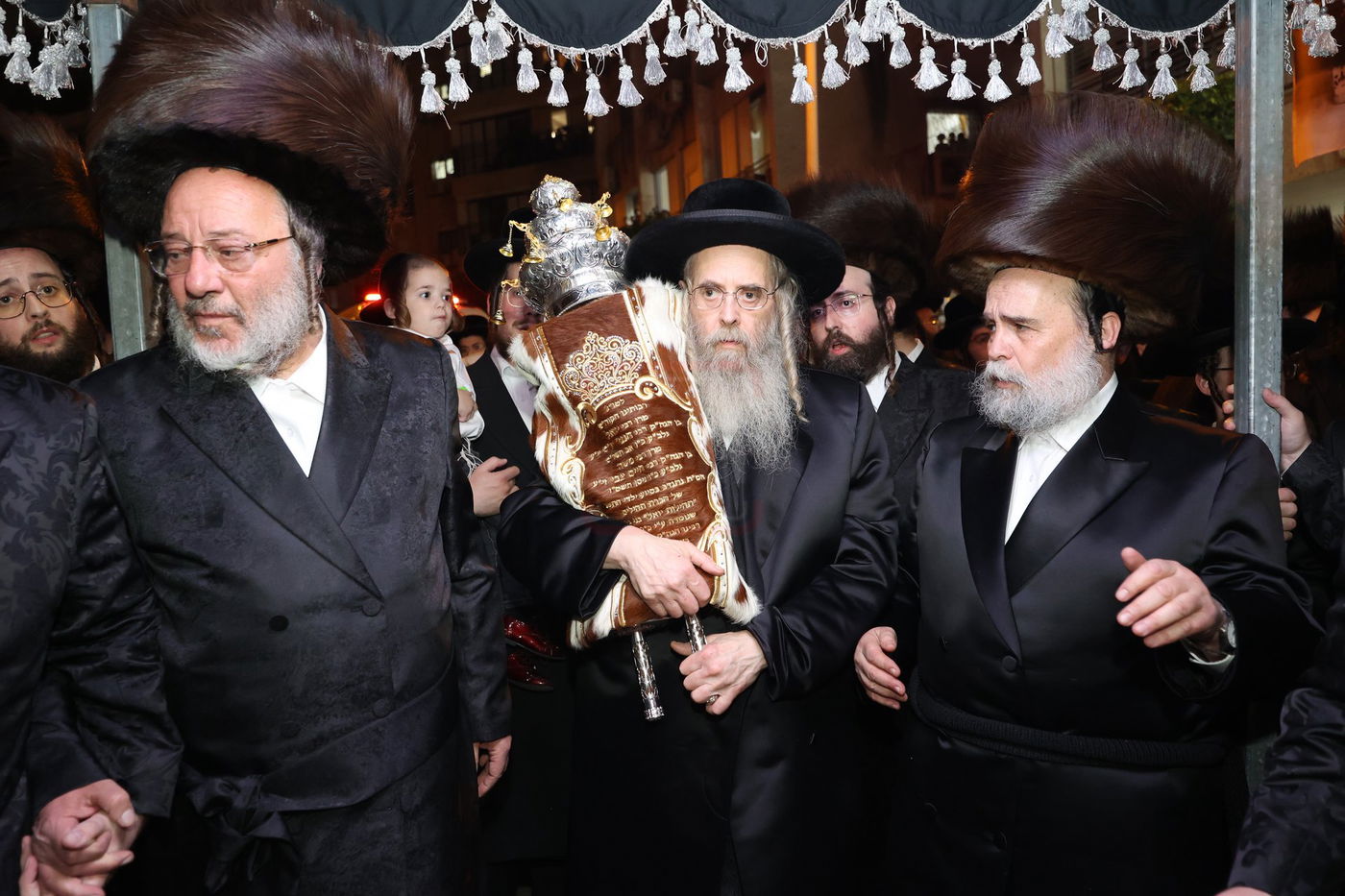 האדמו"ר מסאטמר בביקור בבני ברק