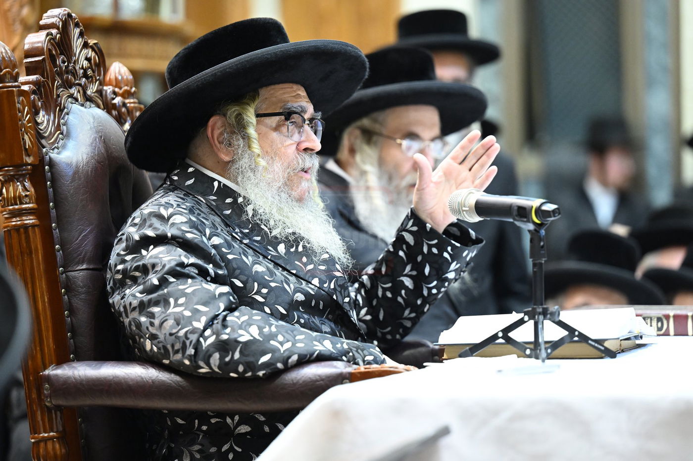 האדמו"ר מסאטמר בביקור בבני ברק