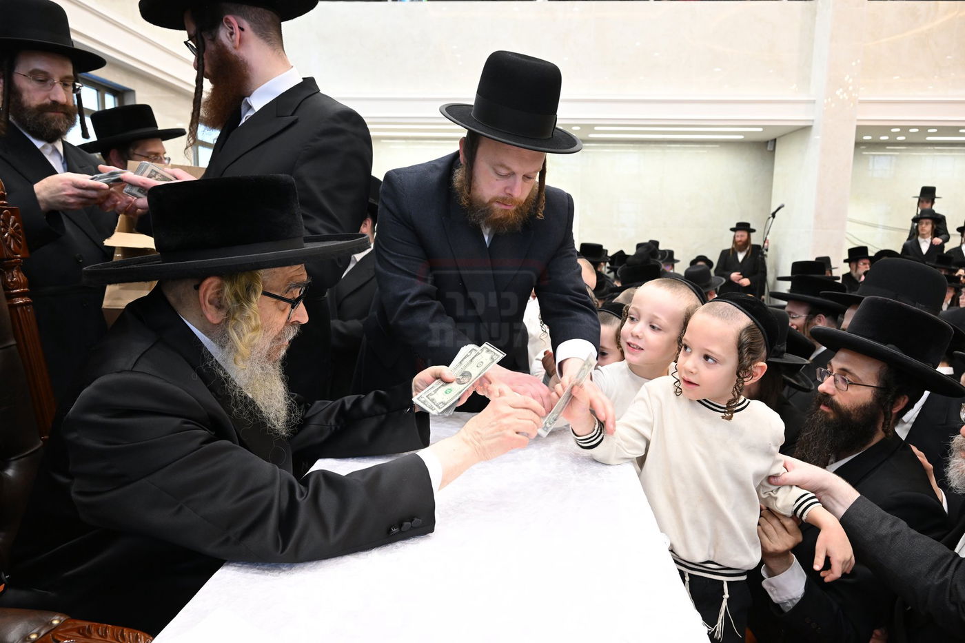 האדמו"ר מסאטמר בביקור בבני ברק