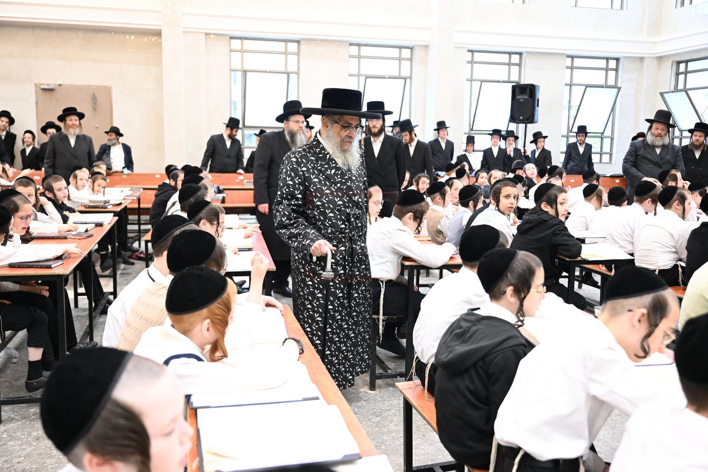 האדמו"ר מסאטמר בביקור בבני ברק