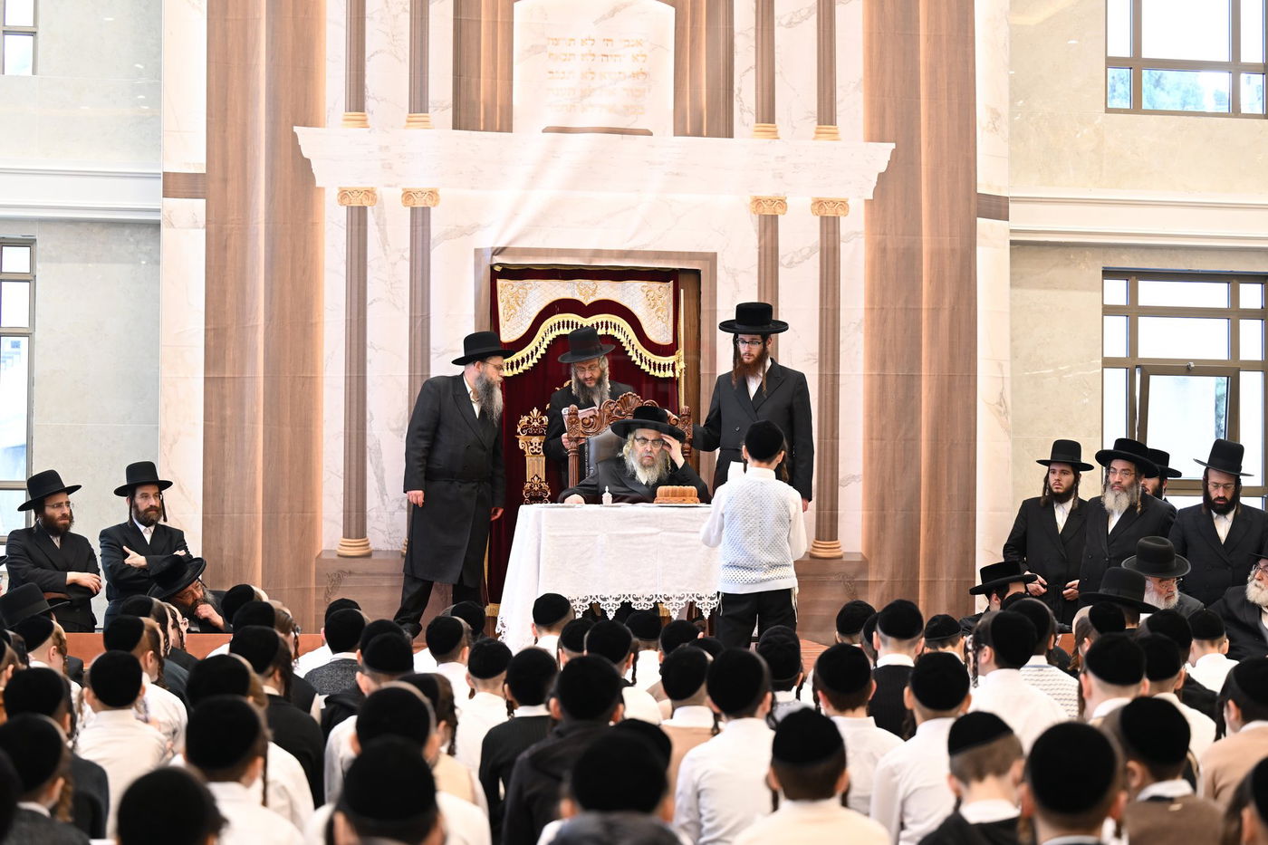 האדמו"ר מסאטמר בביקור בבני ברק