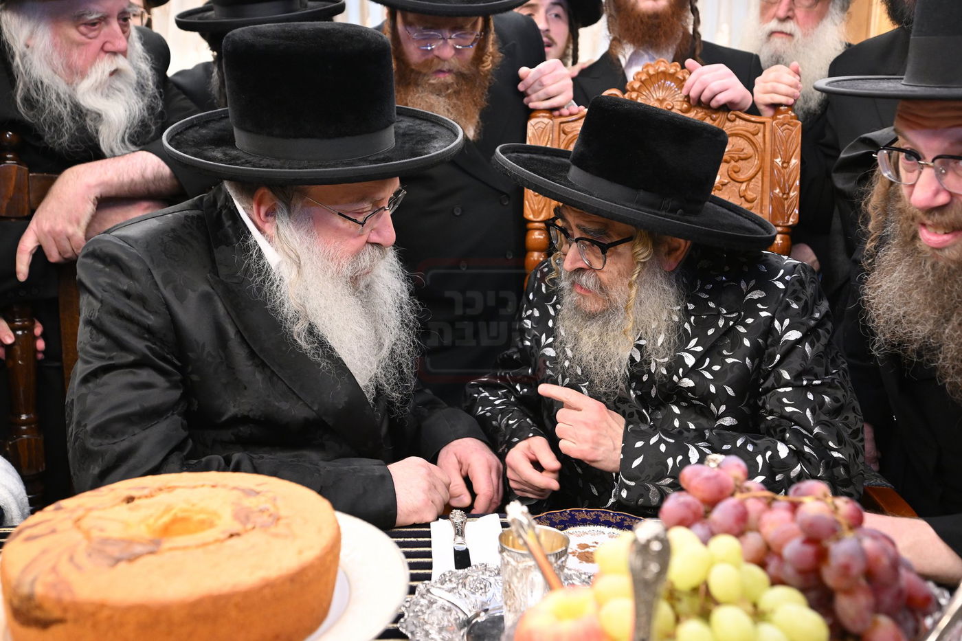 האדמו"ר מסאטמר בביקור אצל רבני ב"ב