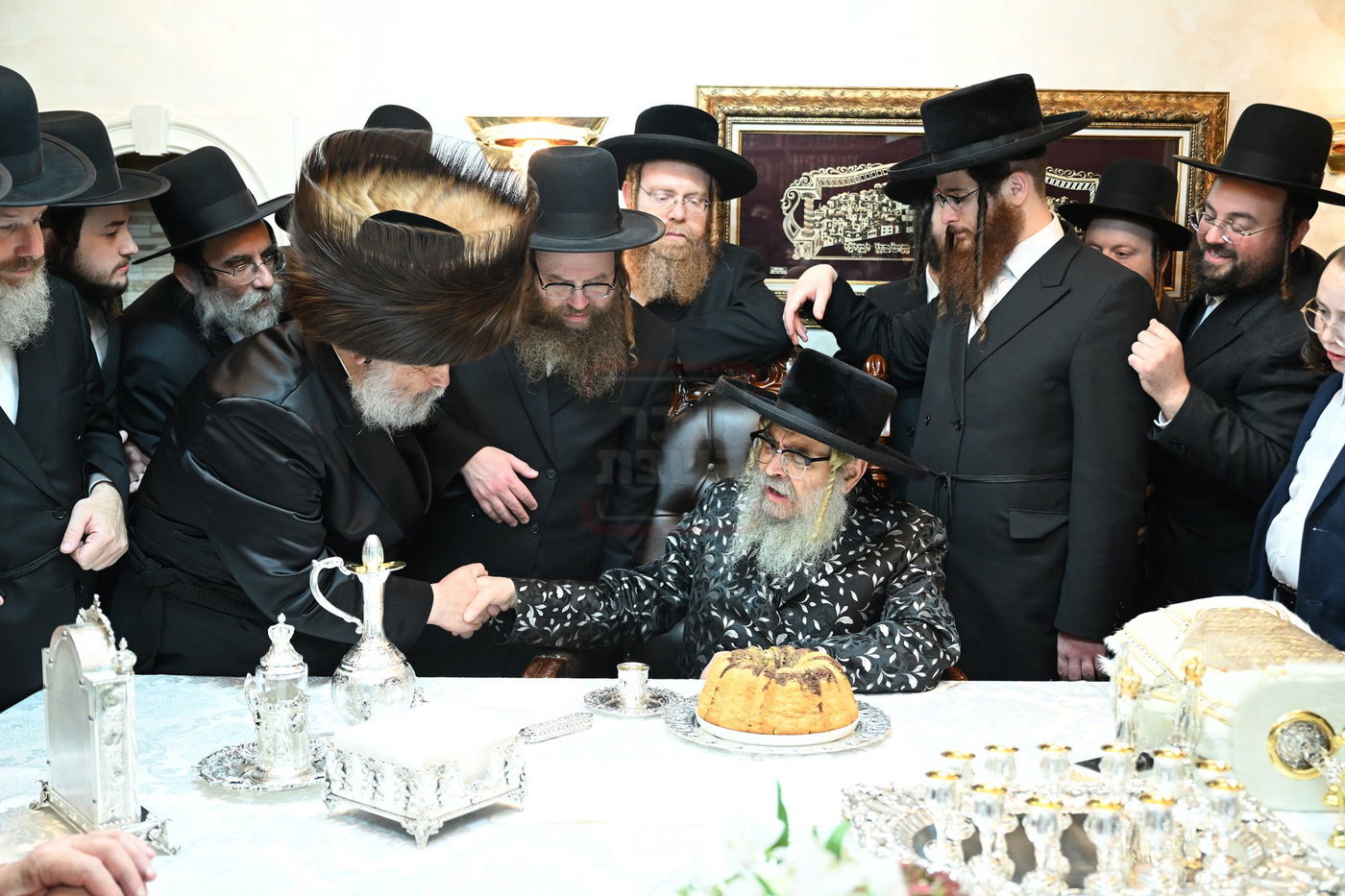 האדמו"ר מסאטמר בביקור בבני ברק