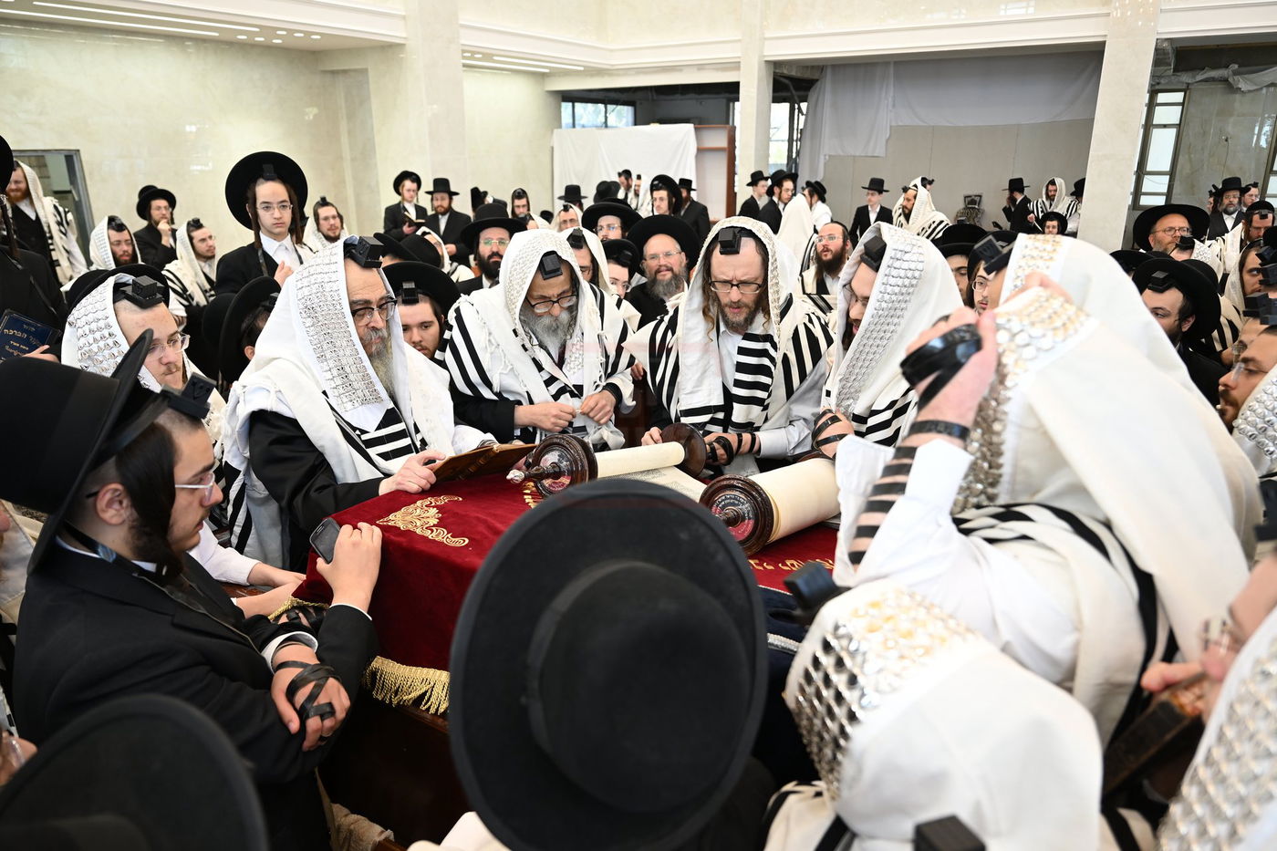 האדמו"ר מסאטמר בביקור בבני ברק